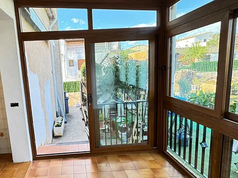 Cerramiento visto desde dentro